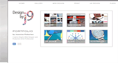Desktop Screenshot of designbyj9.com